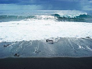 black beach