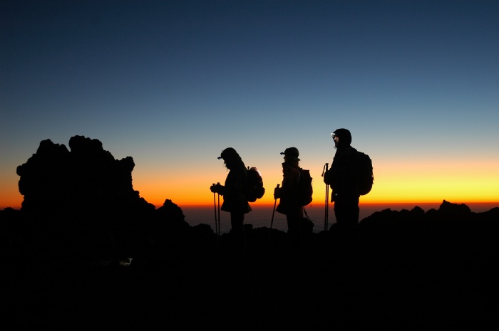 Sonnenaufgang auf Teneriffa