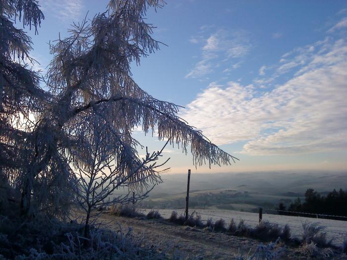 Winterwunderwelt vor der Haustür