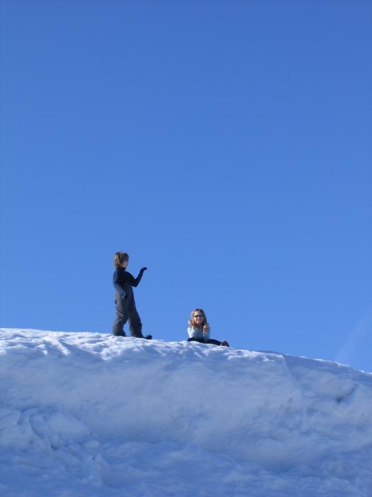 blau/weiß