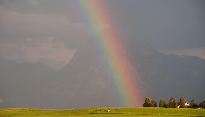 Gewitter in den Bergen