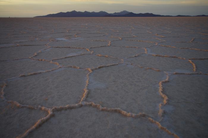 Sonnenaufgang über dem Salar