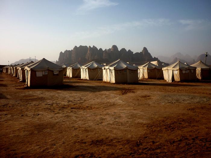 Unser Camp in Wadi Rum