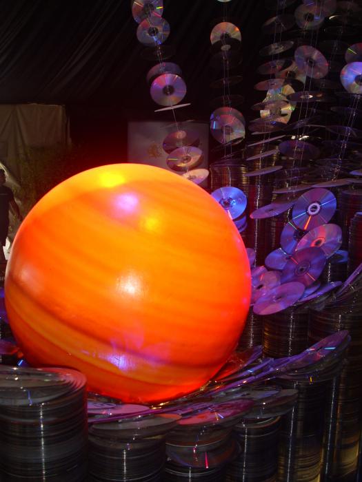 Saturn auf dem Tollwood-Gelände