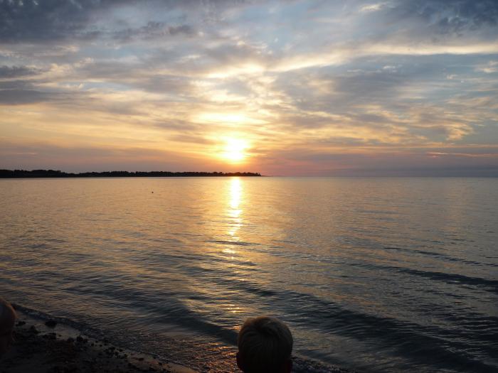 Sonnenuntergang Ostsee