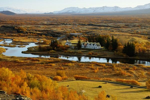 Pingvellir im Oktober