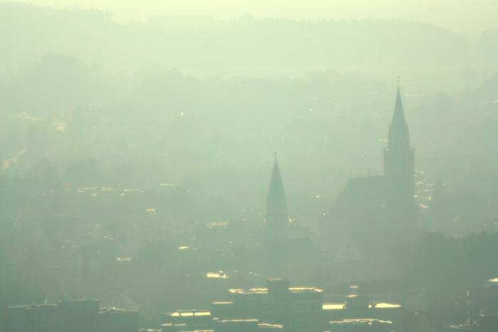 Neumarkt im Nebel