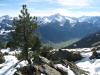 erster Schnee in den Bergen