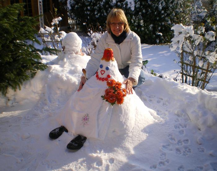 Emmi meine kleine Schneefrau.....