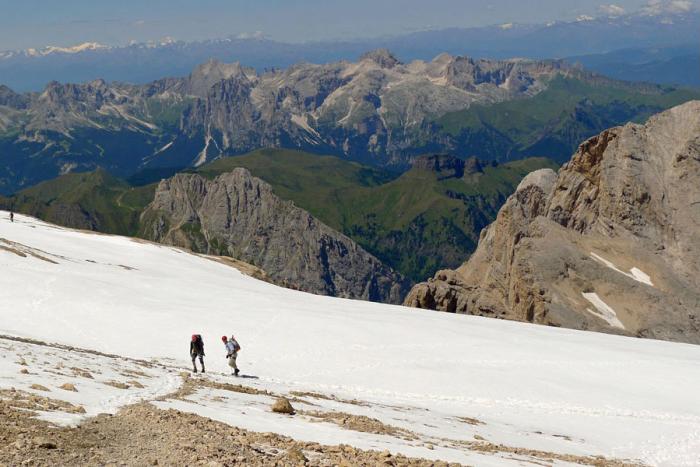 Marmolada, Dolomiten