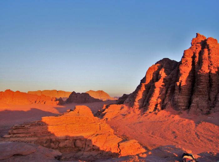 Abendstimmung Wadi Rum