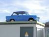 Blauer Trabant