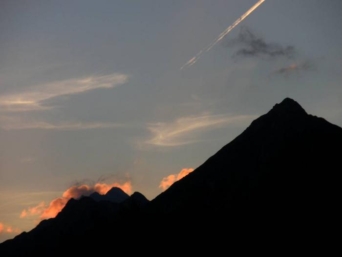 Abendstimmung in der Leutasch