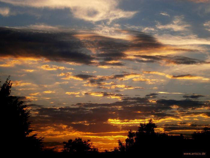 Wolkenzauber über München