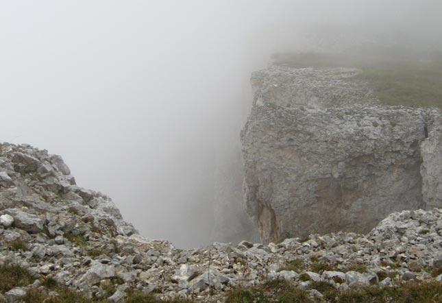 Wandern im Nebel