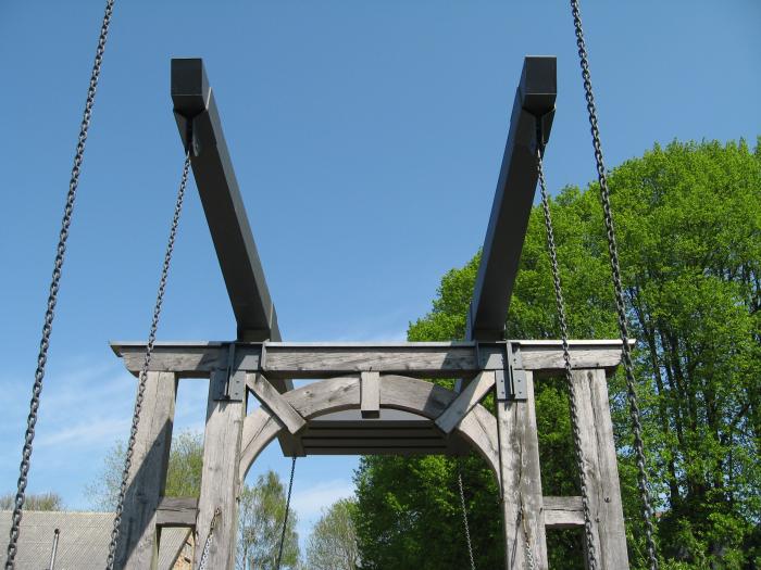 Eichenholzbrücke - hält ewig