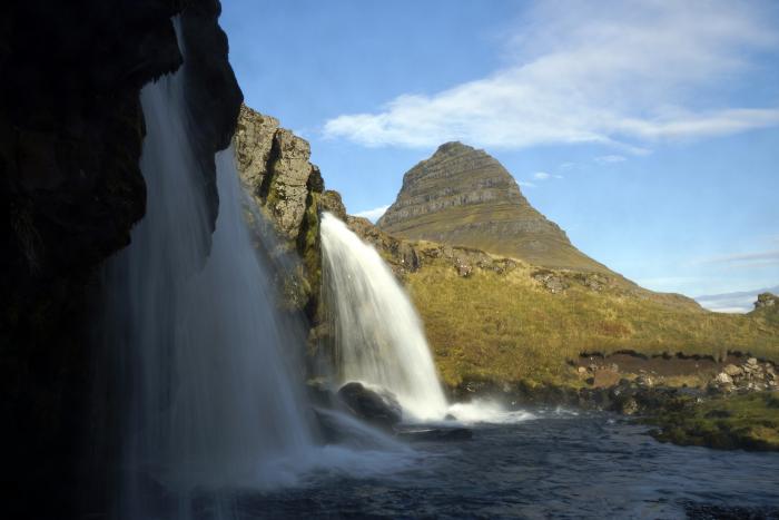 Blick vom Wasserfall