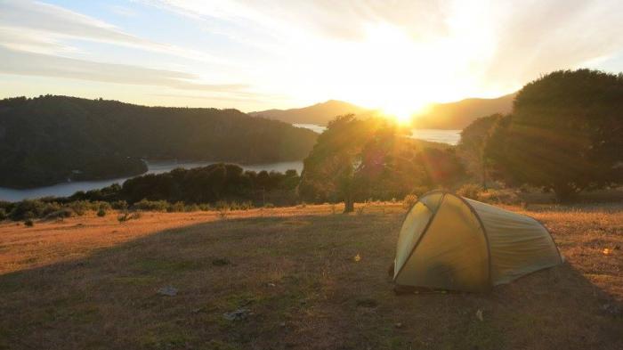 Zelten in Neuseeland