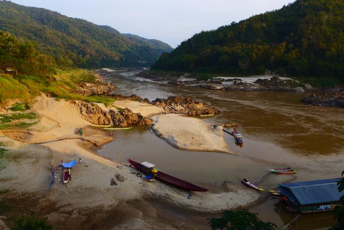 Abendstimmung am MEkong