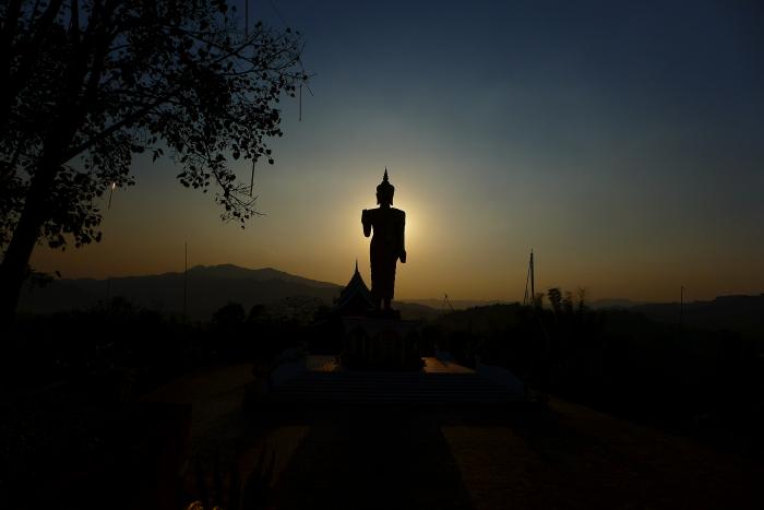 Buddha hat den Überblick