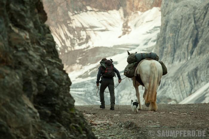 Mit dem Packpferd über die Alpen