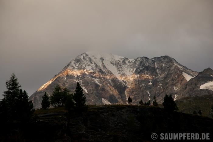 Mystische Stimmung in den Alpen