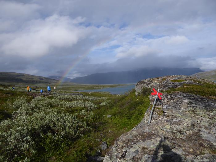 Unterwegs auf dem Kungsleden