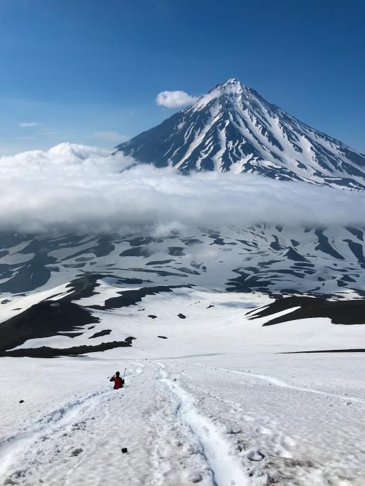 Schneefreude im Sommer am Ende der Welt