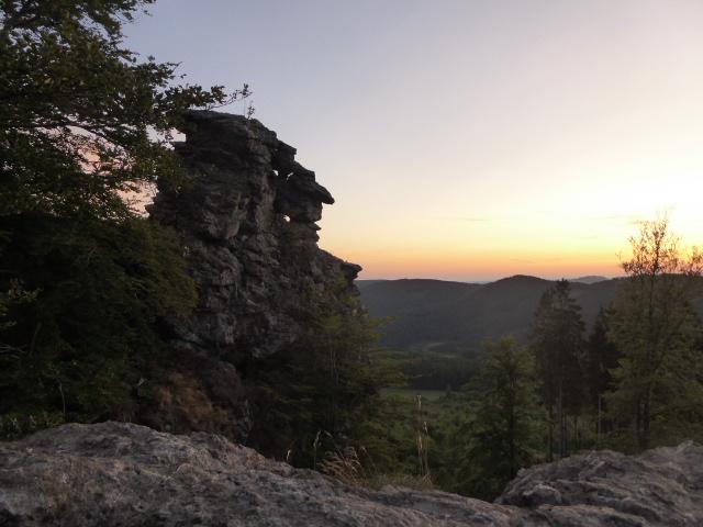 Sonnenaufgang und "Großer Kurfürst"