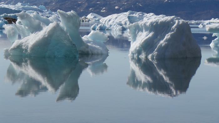 Eisspiegelungen