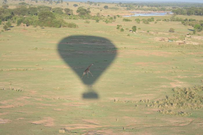 Ballon-Fahrt