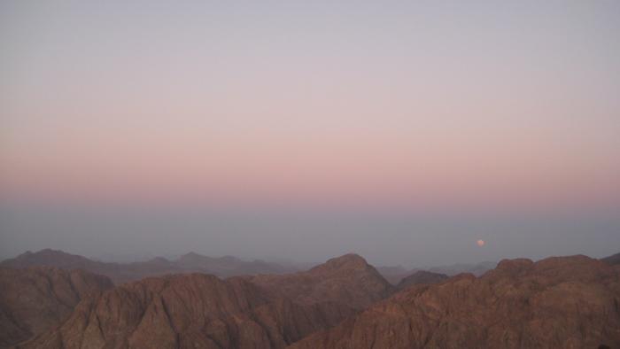 Abendsonne im Sinai