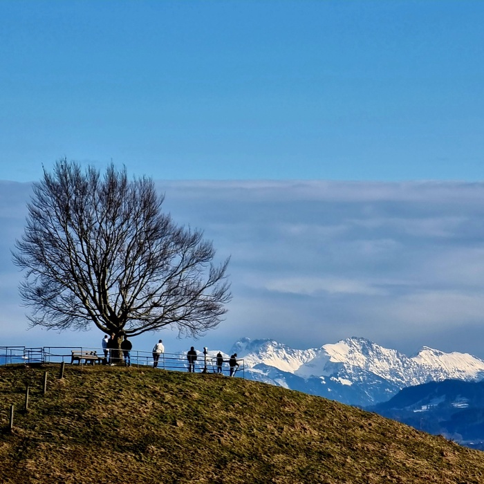 Winterzeit in den Bergen